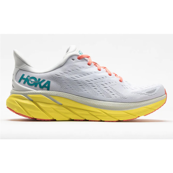 Hoka One One Other - Hoka Men's Size 12D Clifton 8 Running Shoes, White